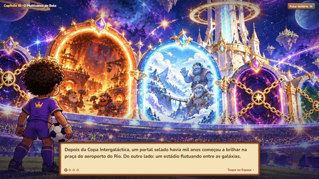 Capítulos da história